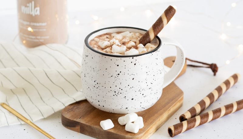organic cocoa creamer hot chocolates